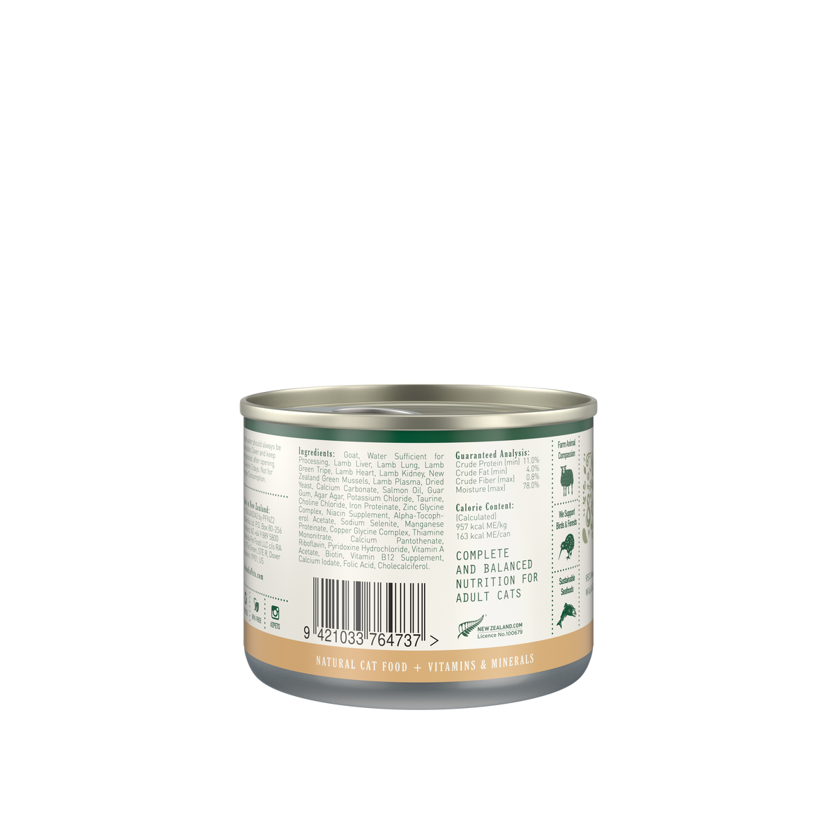 Zealandia Goat Pâté Wet Cat Food