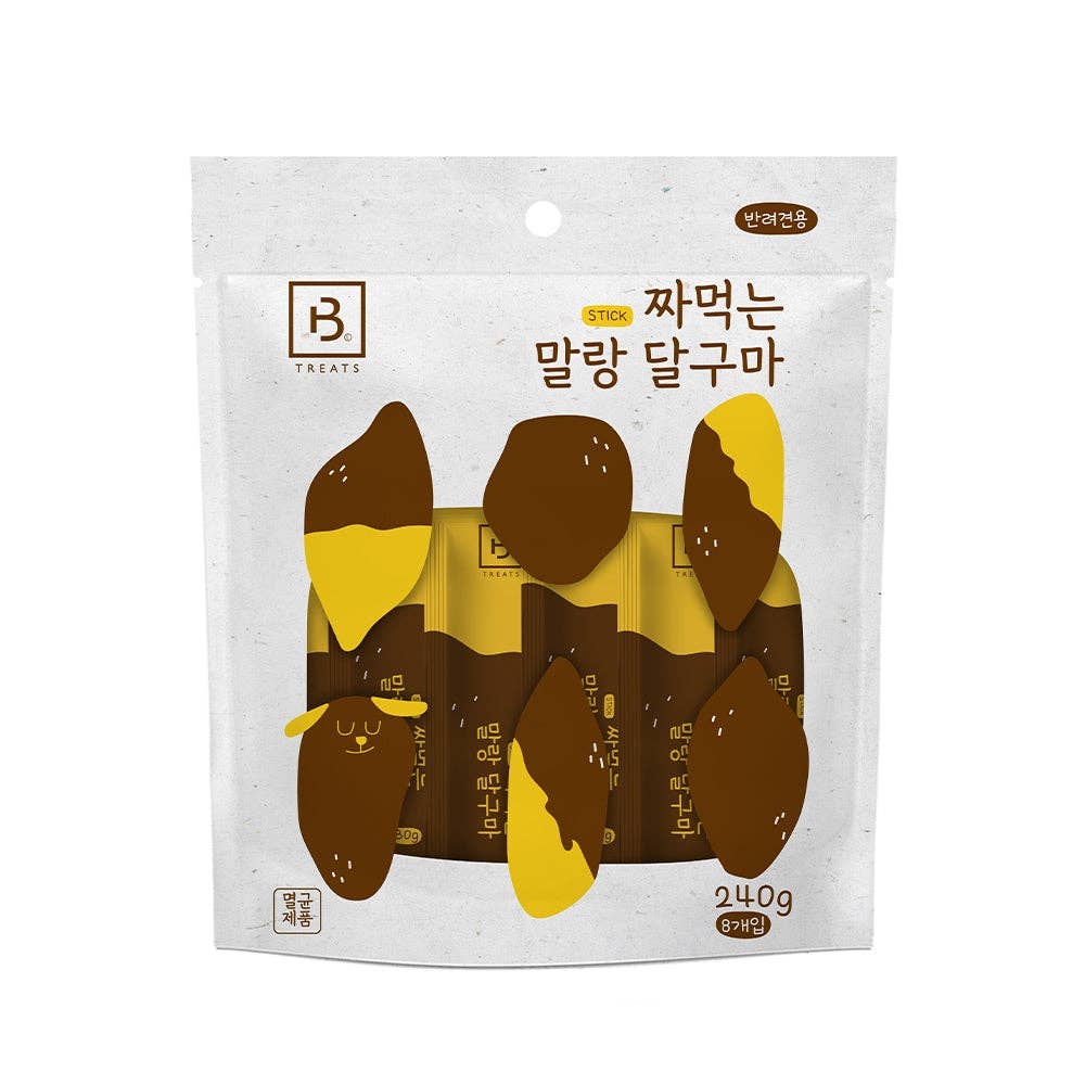 Breeder Lab's Soft Steamed Sweet Potato Cat & Dog Treat, 8.47 Oz, Pack of 8 🐱 🐶