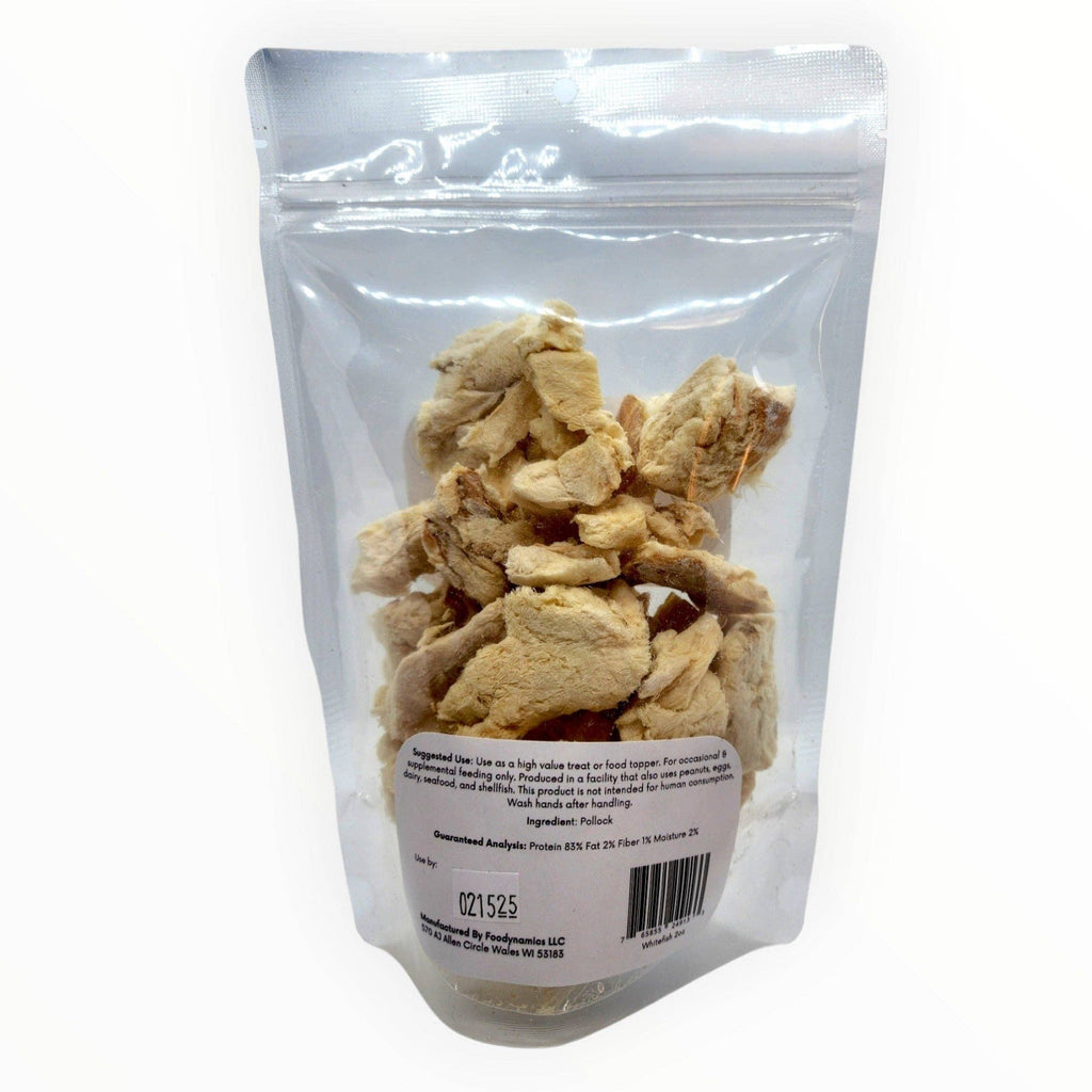 Wild Caught Alaskan Whitefish Freeze-Dried 2oz