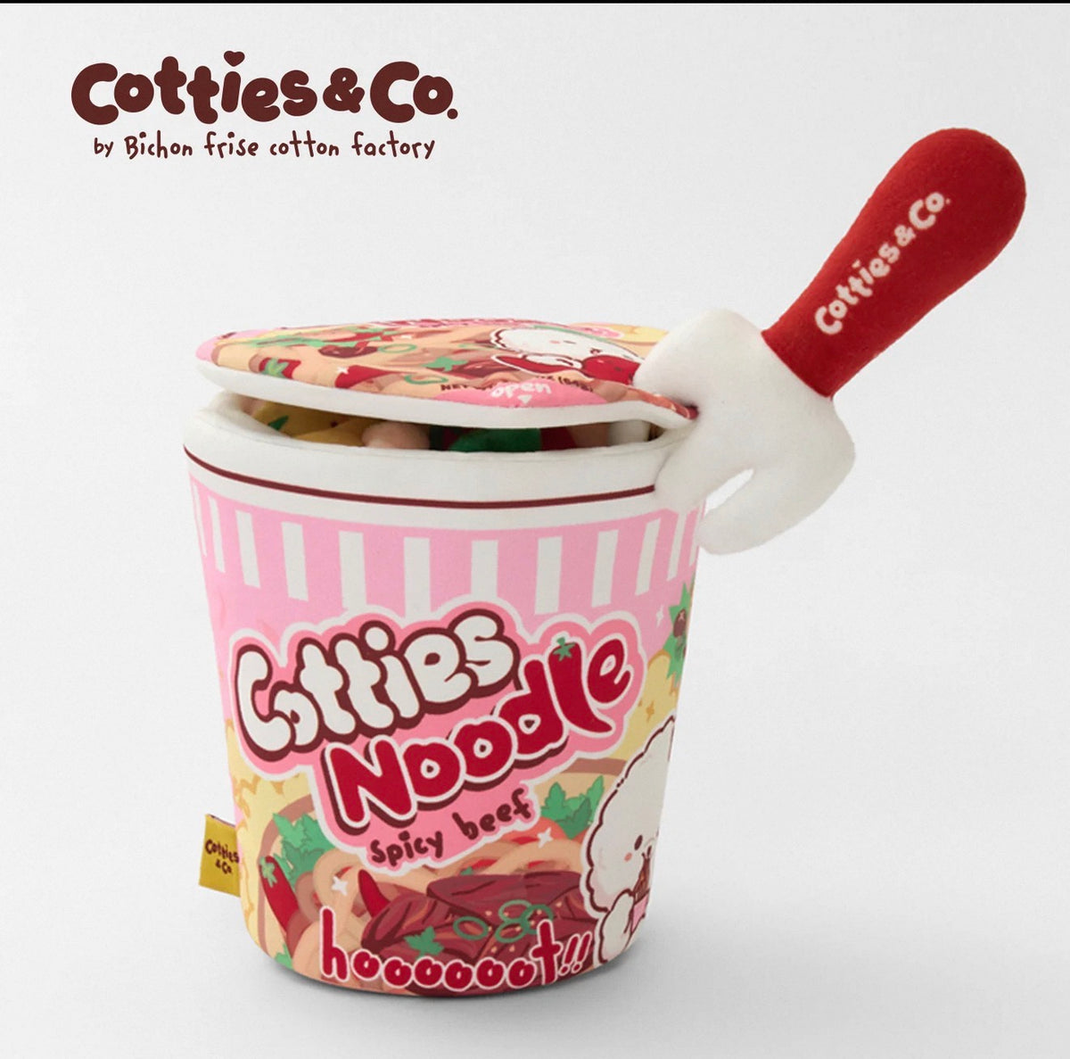Cotties & Co Cup Noodle Snuffle Toy