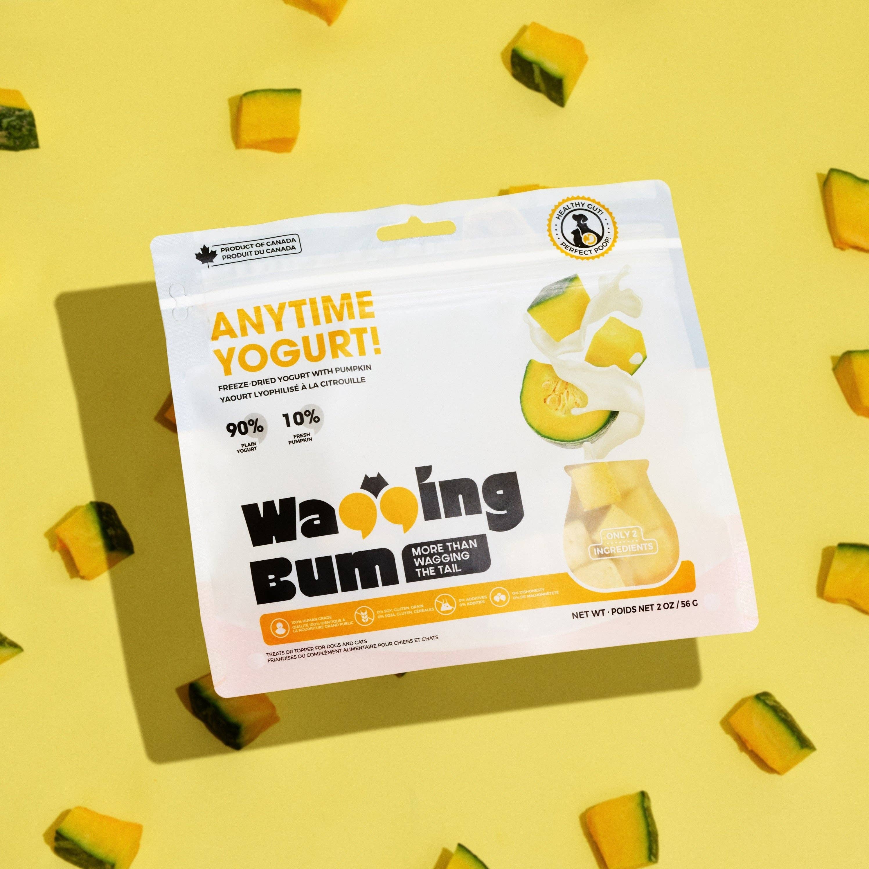 ANYTIME YOGURT! Freeze-dried Greek Yogurt with Pumpkin