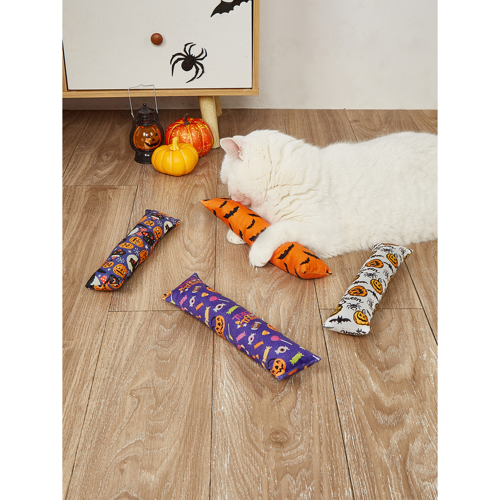 Moo - Halloween Print Long Kicker Cat Toy