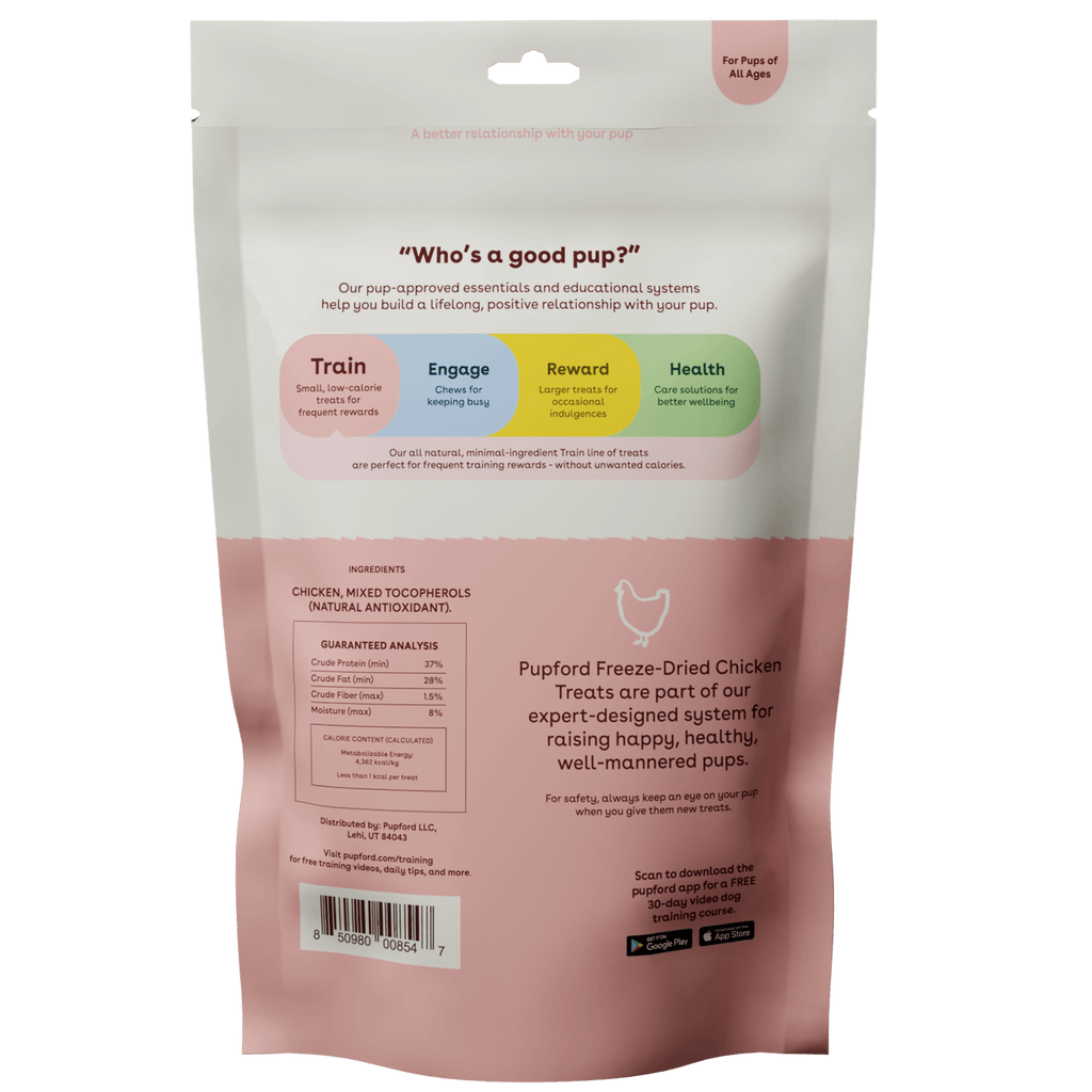 Freeze Dried Chicken Training Treats 2oz