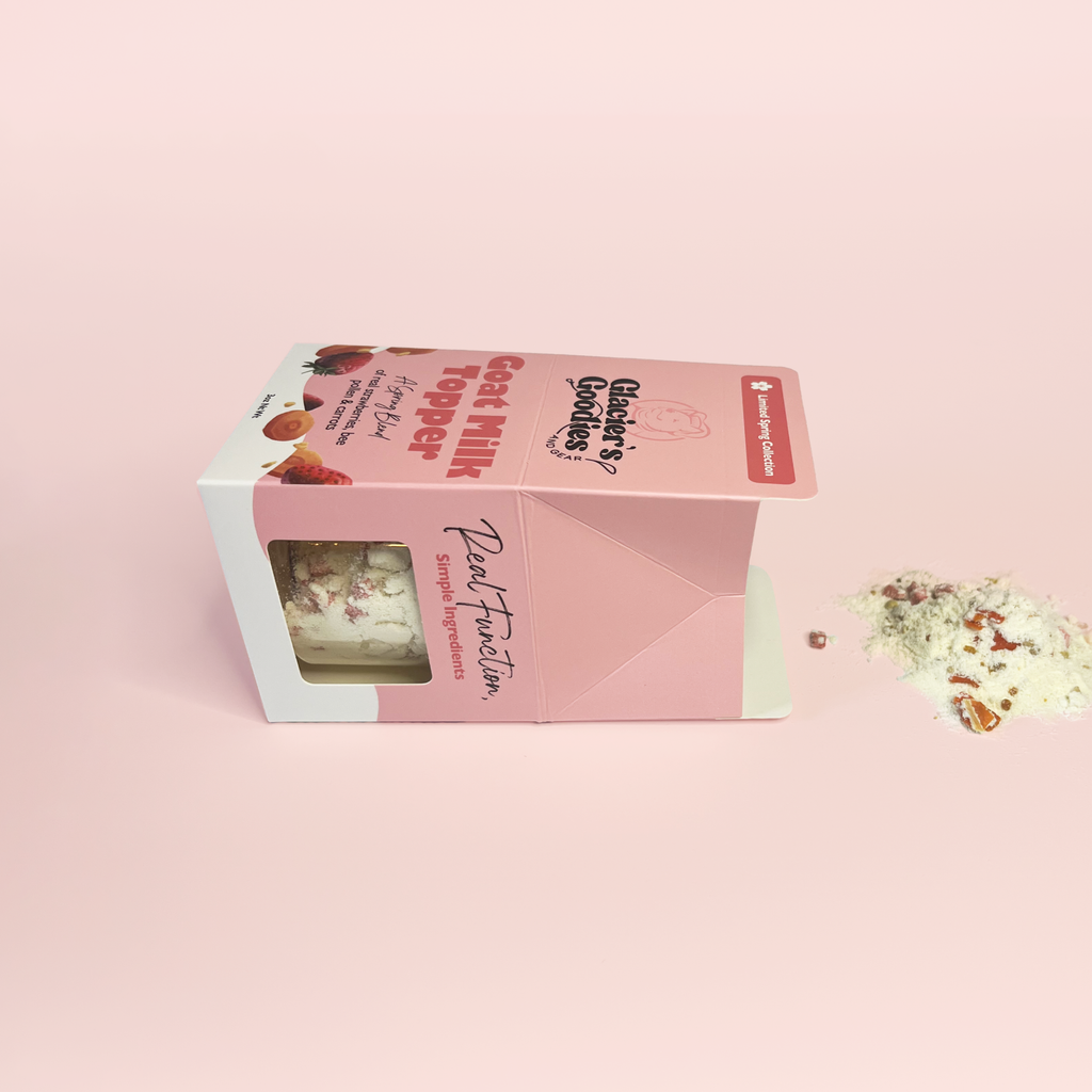 Goat Milk Topper with Strawberry, Bee Pollen (Limited)