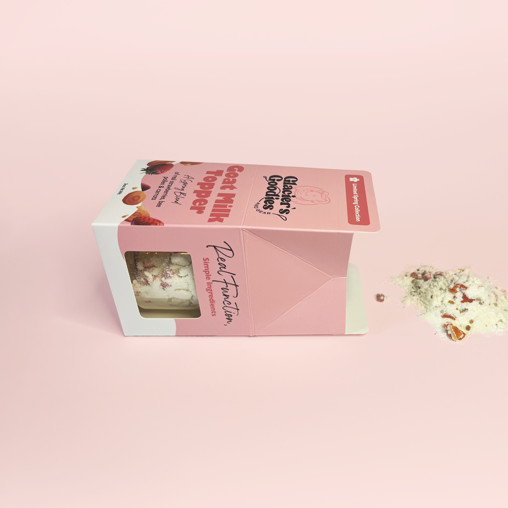 Goat Milk Topper with Strawberry, Bee Pollen (Limited)