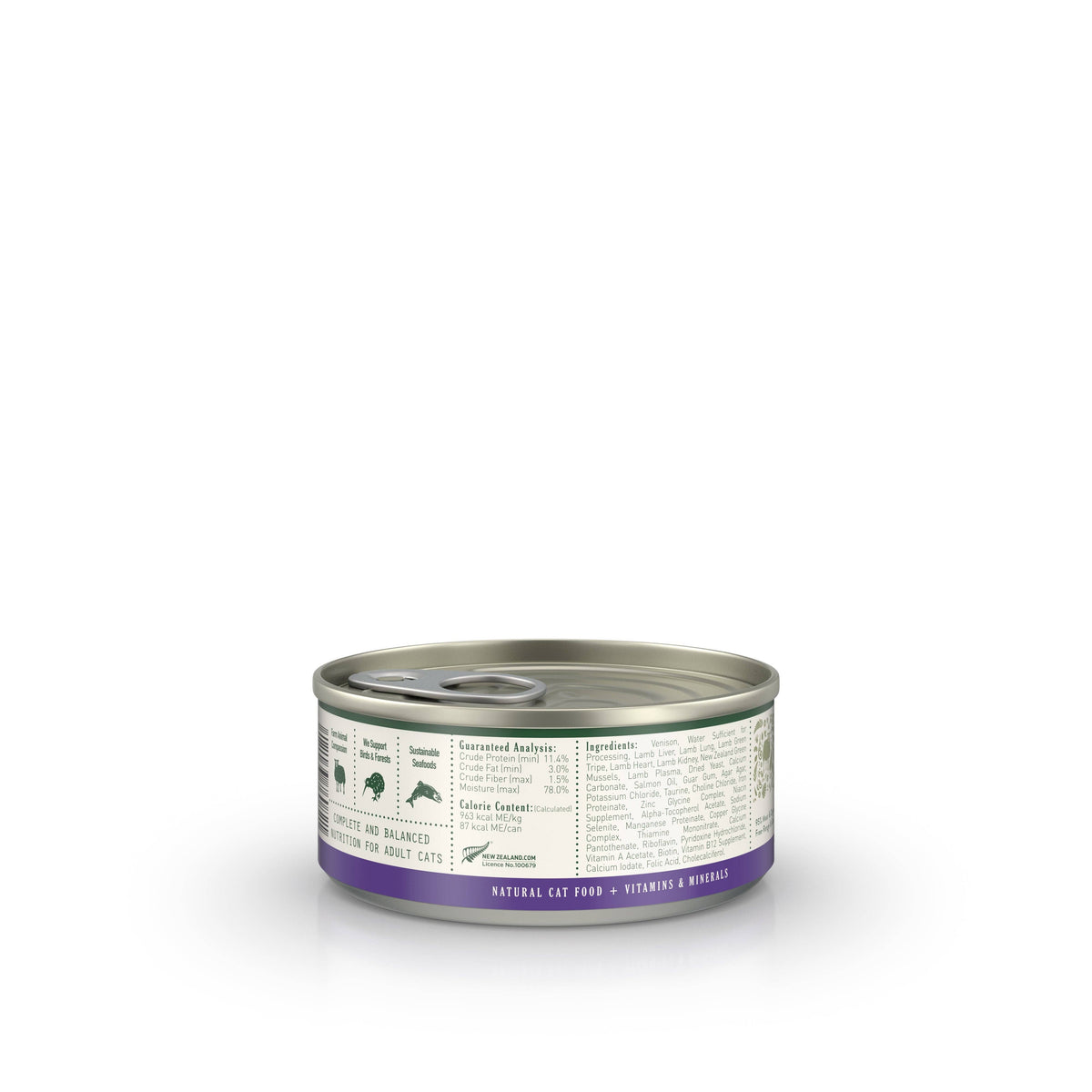 Zealandia Venison Pâté Wet Cat Food