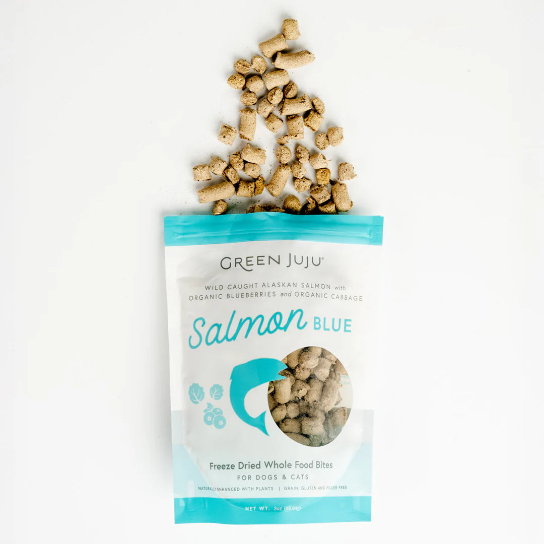 Green JuJu Freeze Dried Whole Food bites for Cat and Dogs