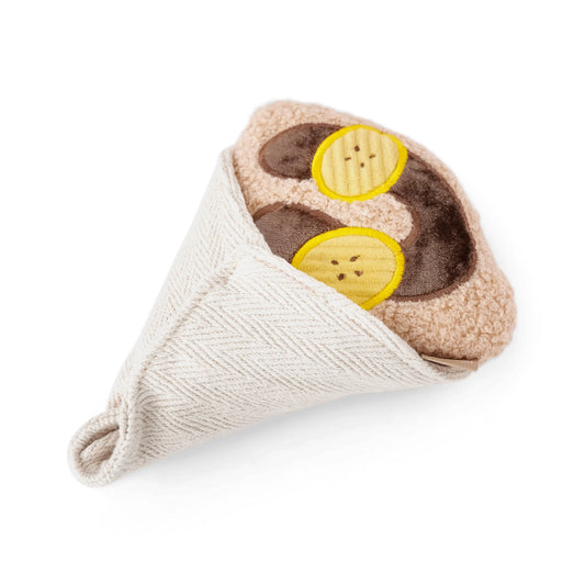 CREPE // ENRICHMENT DOG TOY // SNUFFLE TOY
