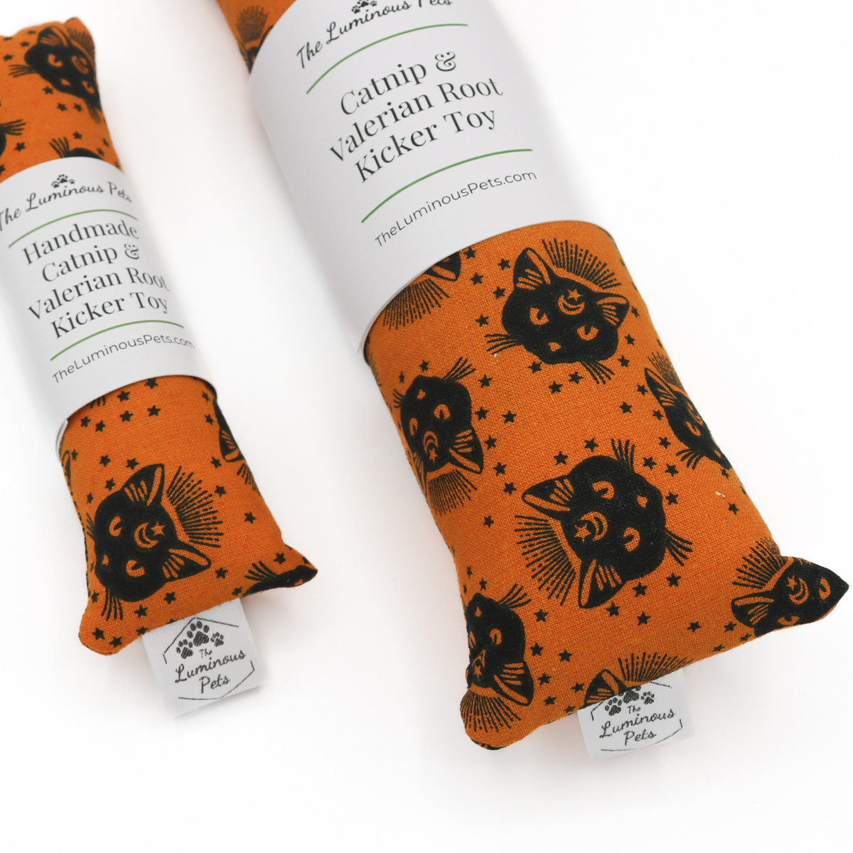 Catnip with Valerian Root Cat Toy | Halloween Black Cat