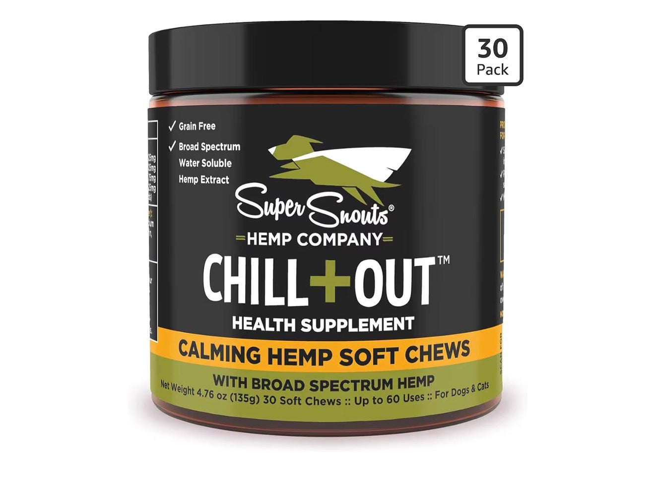 Super Snouts Chill + Out 30 Soft Calming Chews
