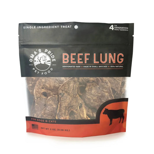 Omas Pride Beef Lung 8oz