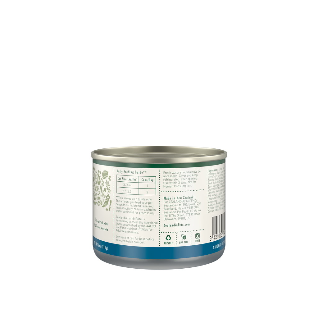 Zealandia Lamb Pâté Wet Cat Food