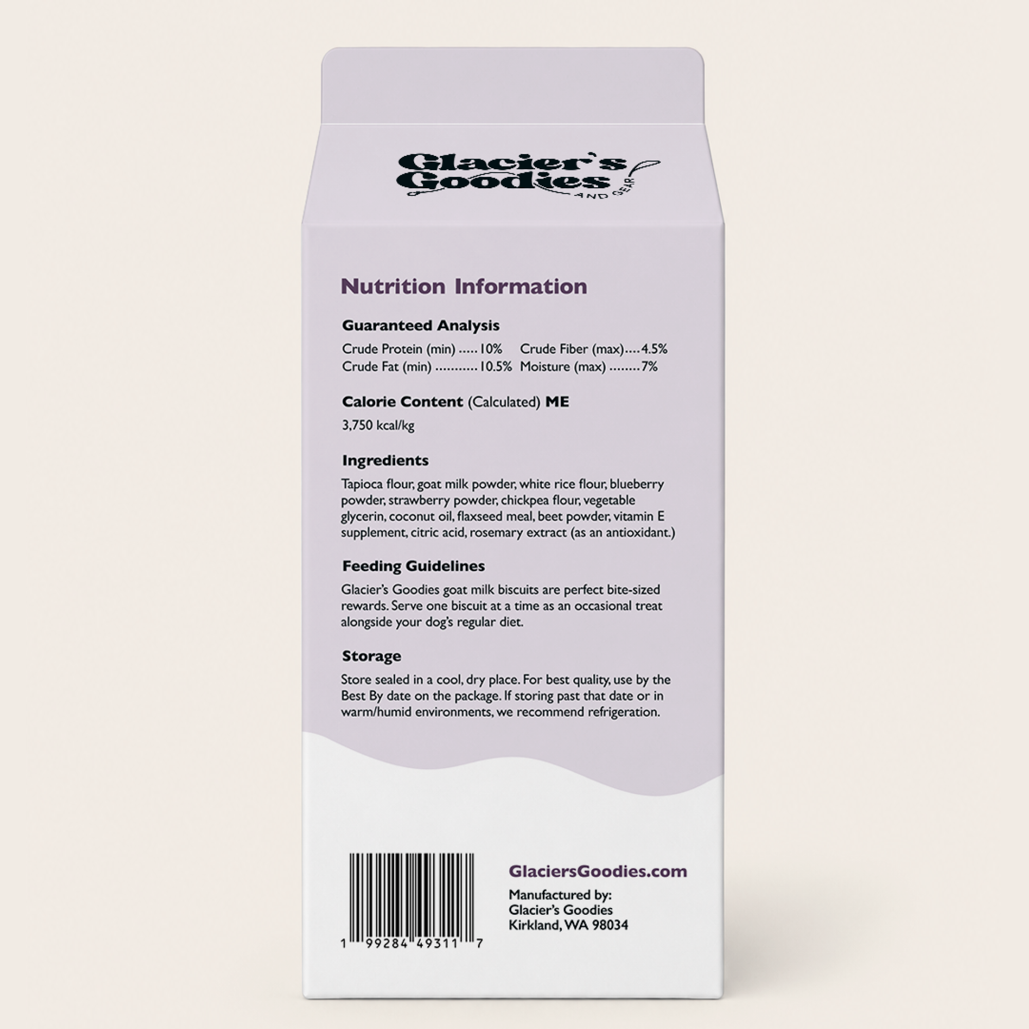 Goat Milk Dog Treats — Blueberry & Strawberry