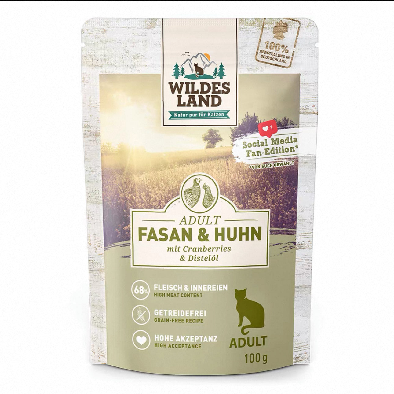 WildesLand Cat Wet Food Pouch