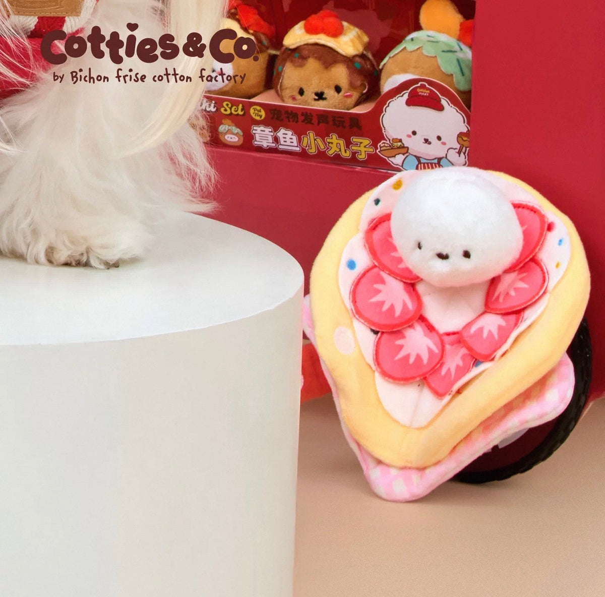 Cotties & Co Crepe Snuffle Toy