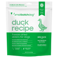 Small Batch Freeze Dried Raw Duck Sliders 🐶 14oz