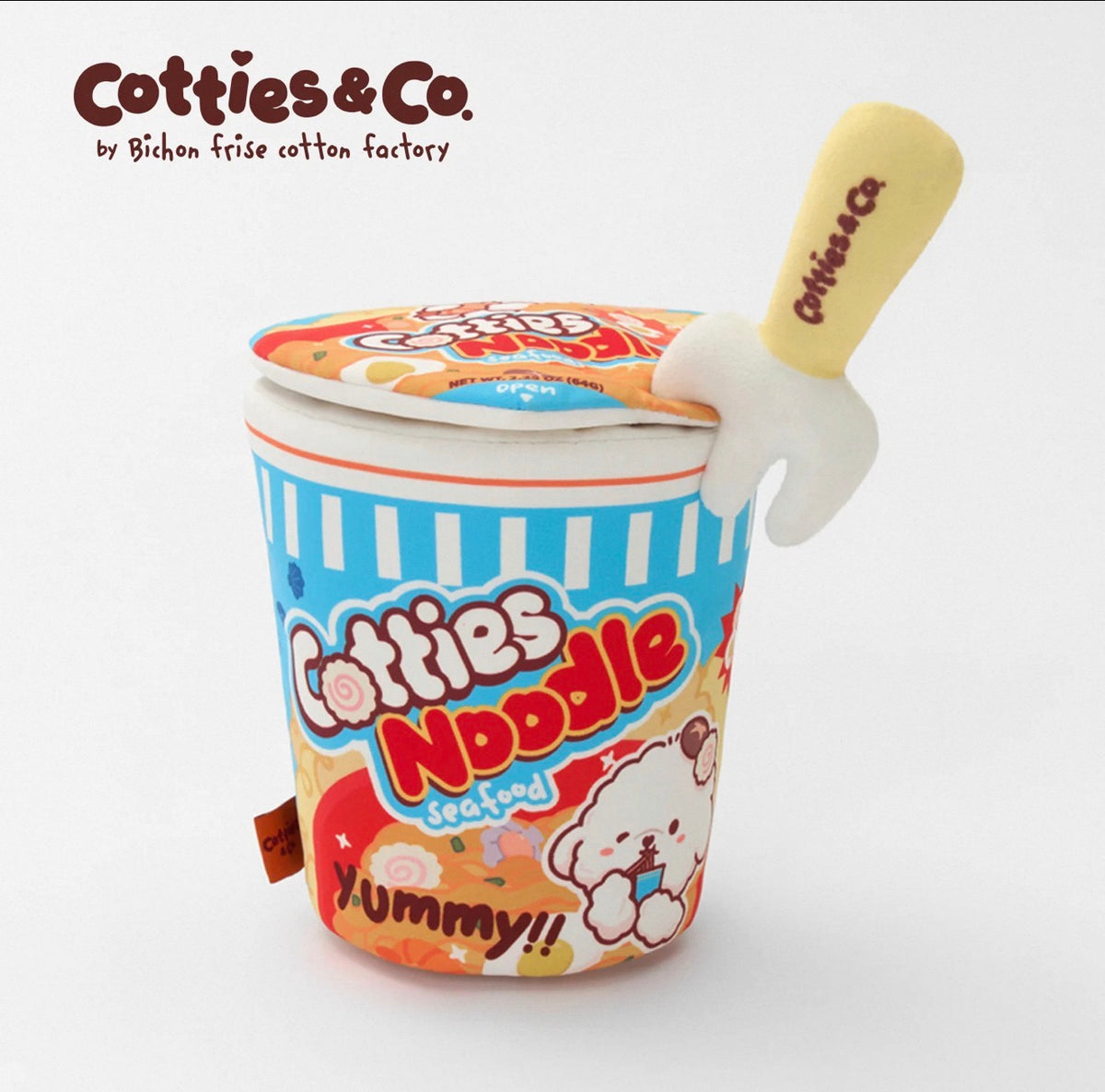Cotties & Co Cup Noodle Snuffle Toy