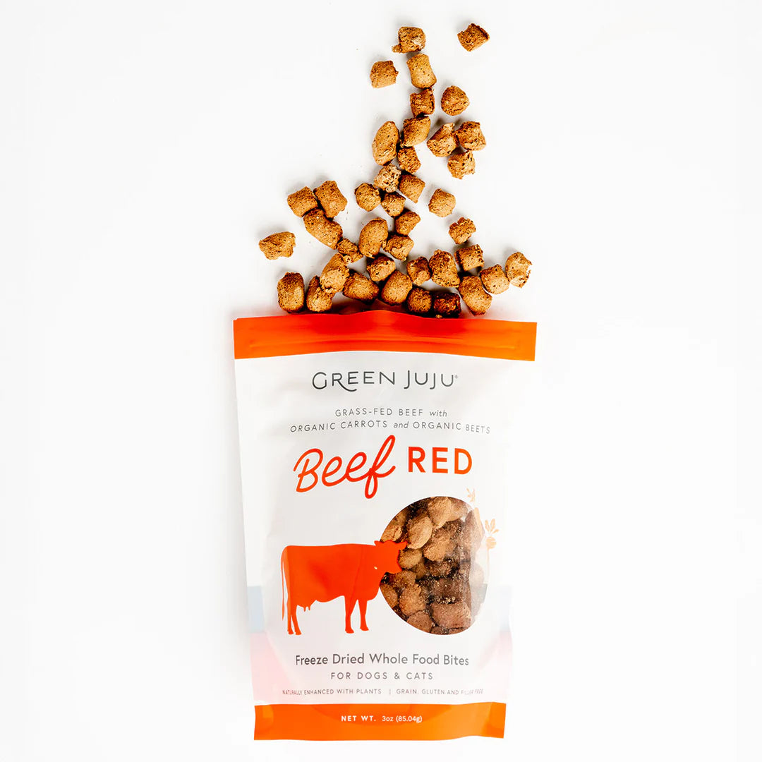Green JuJu Freeze Dried Whole Food bites for Cat and Dogs