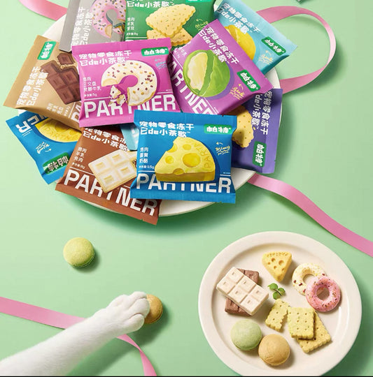 Partner Freeze Dried Tea-Time Dessert Set🐱🐶