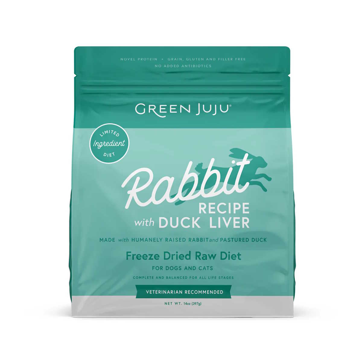 Green JuJu Freeze Dried Raw Diet for Cats & Dogs