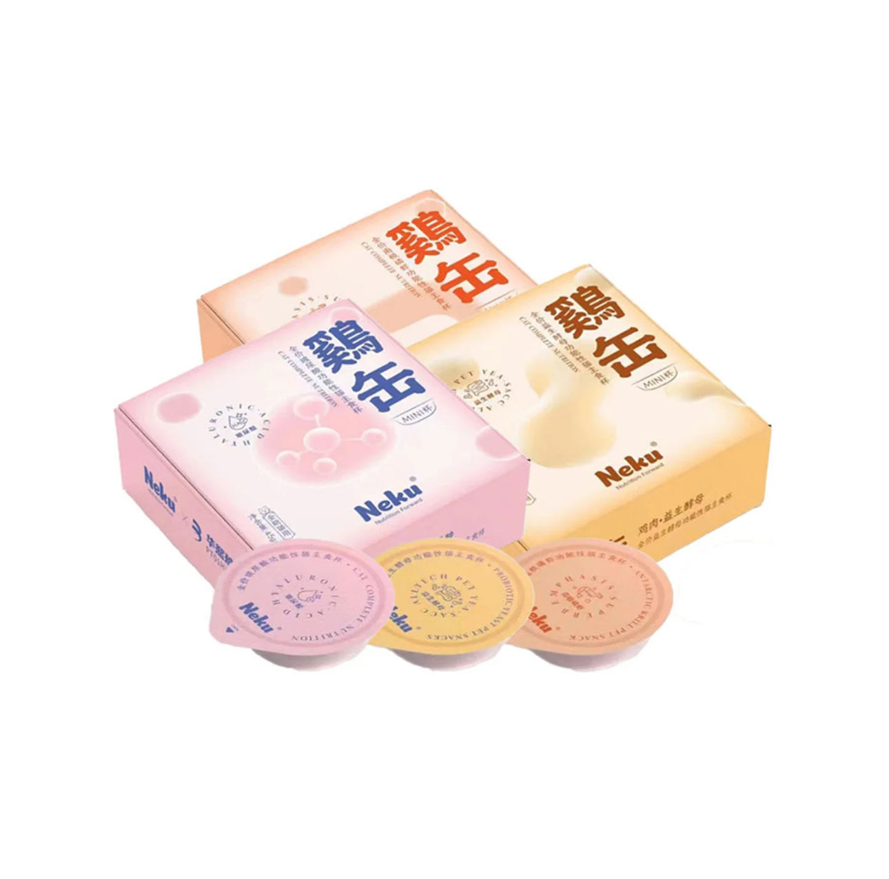 Neku Complete Nutrition Mini Wet Food Cup 45g 🐱8 Mini Cups