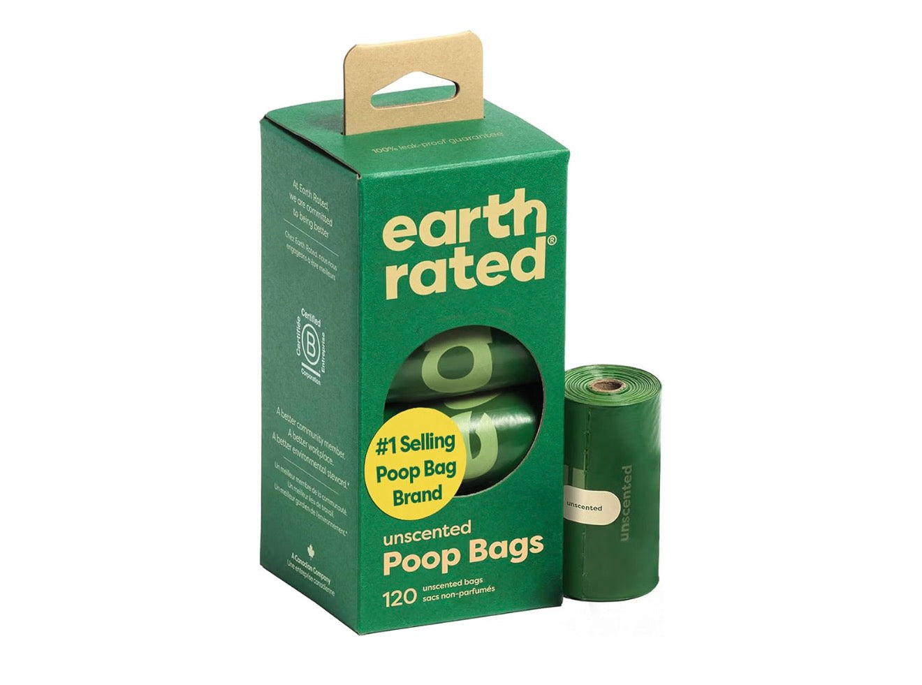 Earth Rated Poop Bags 120 count