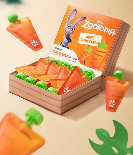 Afei & Zootopia Chicken Tuna Carrot Strips 🐱