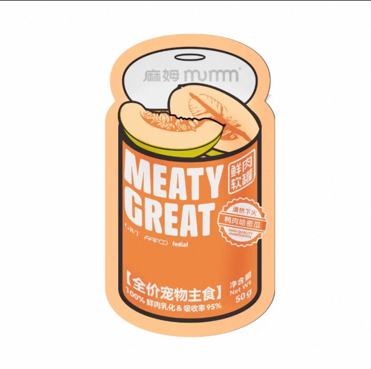 Mumm Fresh Meat Soft Can 6 x 50g Pouch🐶🐱