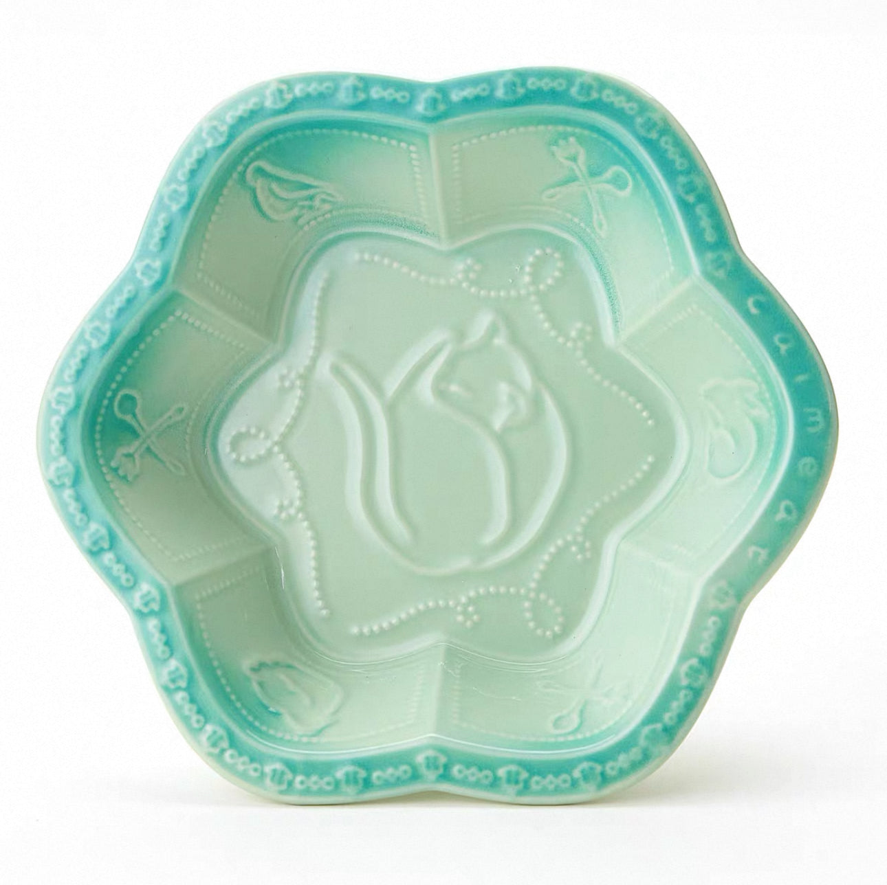 Calmeat Underglazed Ceramic Pet Bowl
