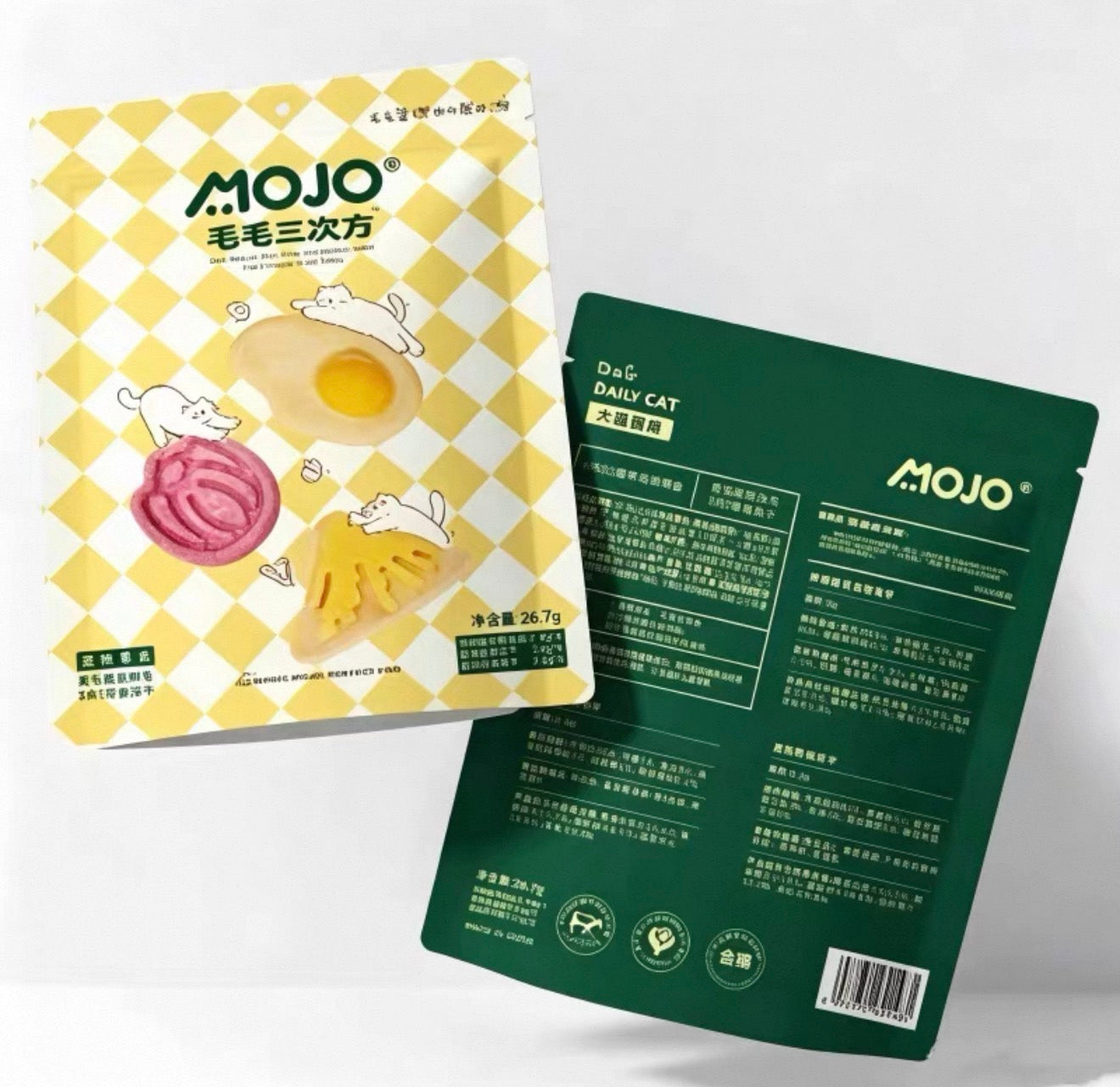 Mojo FurBall Management Freeze Dried Trio 26.7g 🐱