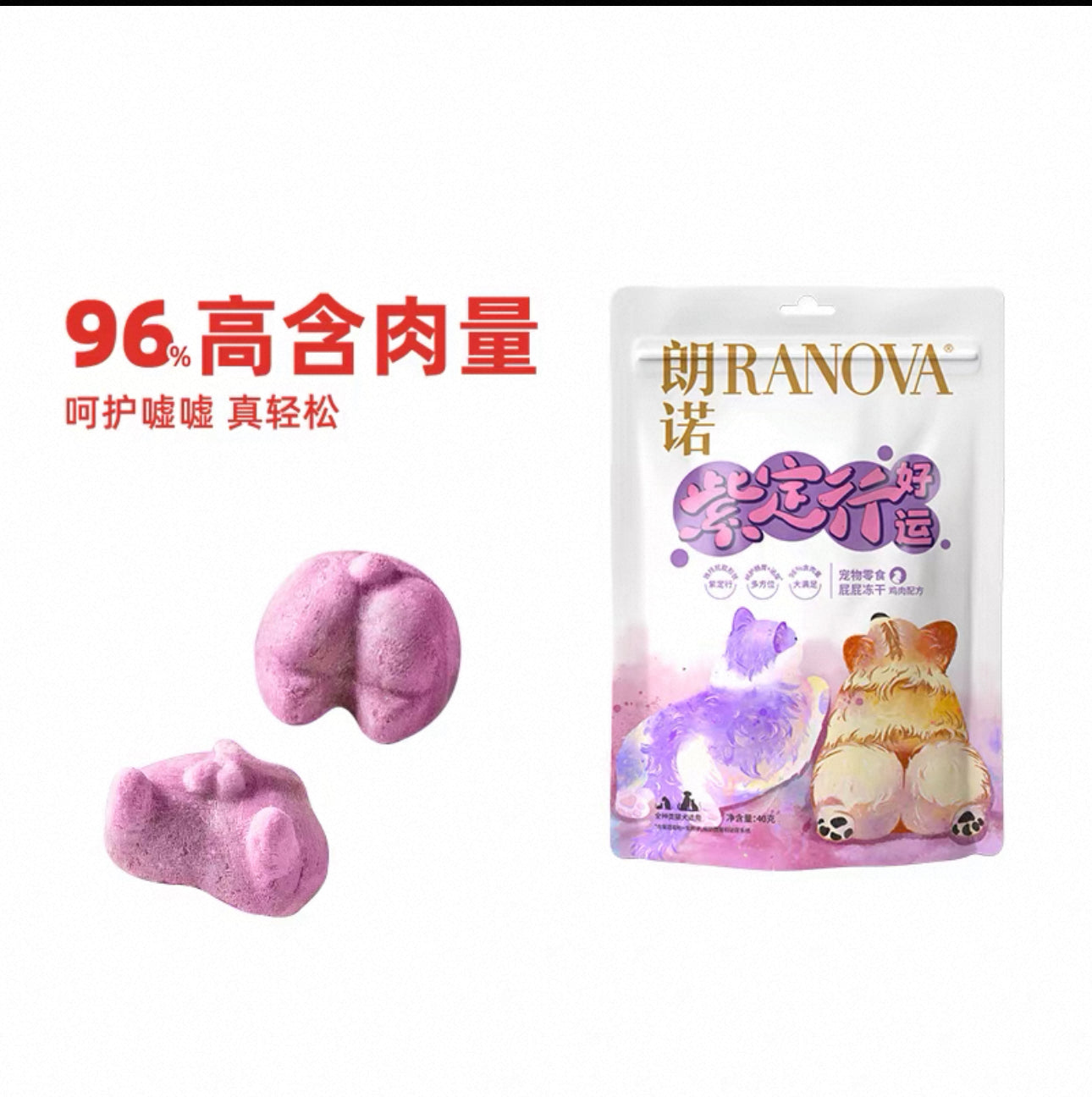 Ranova Freeze-Dried Corgi Butt 40g🐱🐶