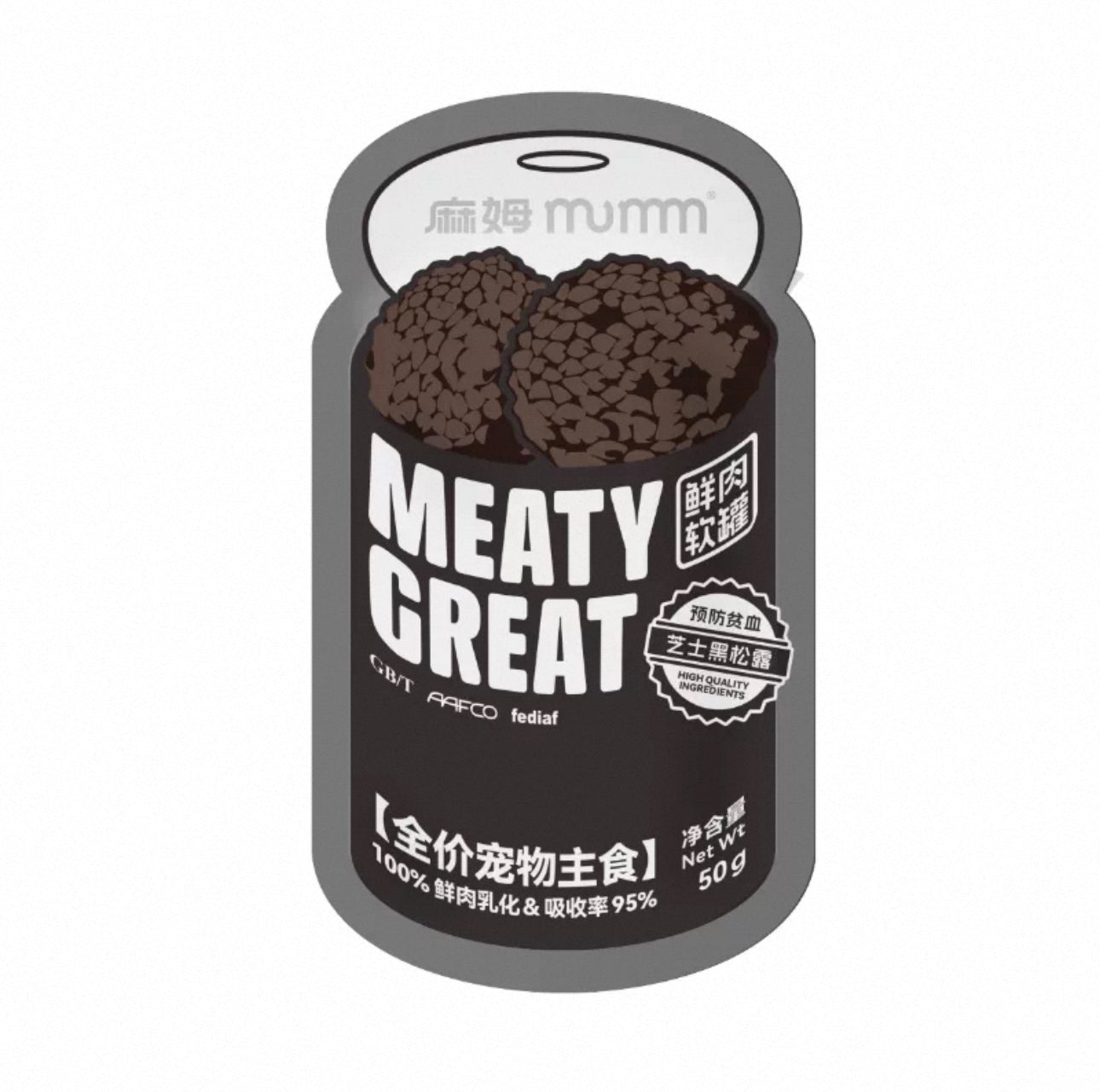 Mumm Fresh Meat Soft Can 6 x 50g Pouch🐶🐱