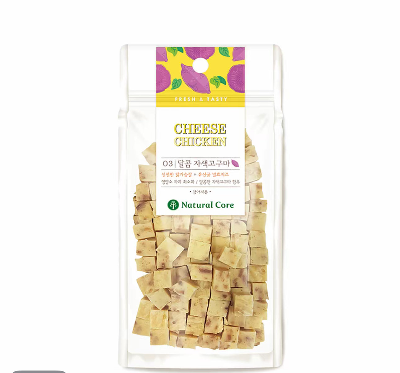 Natural Core Chicken Cheese Cubes🐶🐱