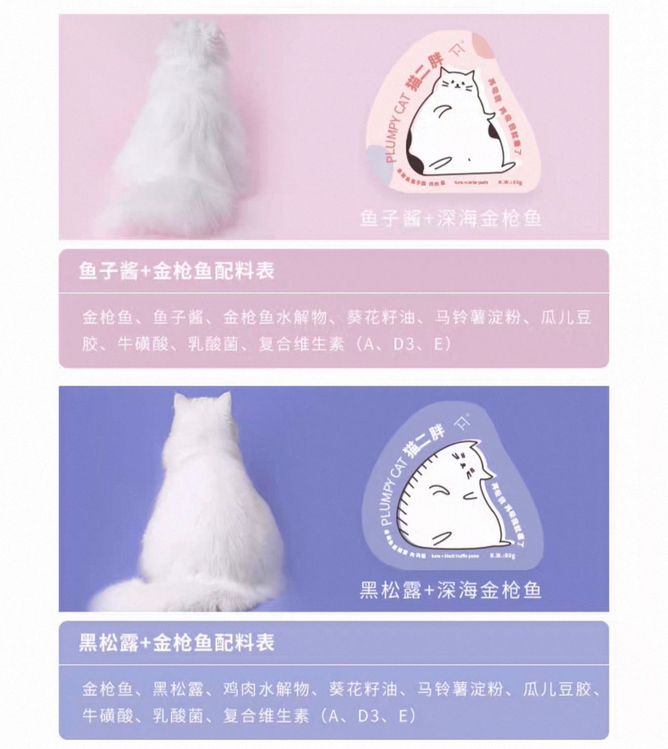 Furry Tail Fat Cat Wet Food Pouch 🐱