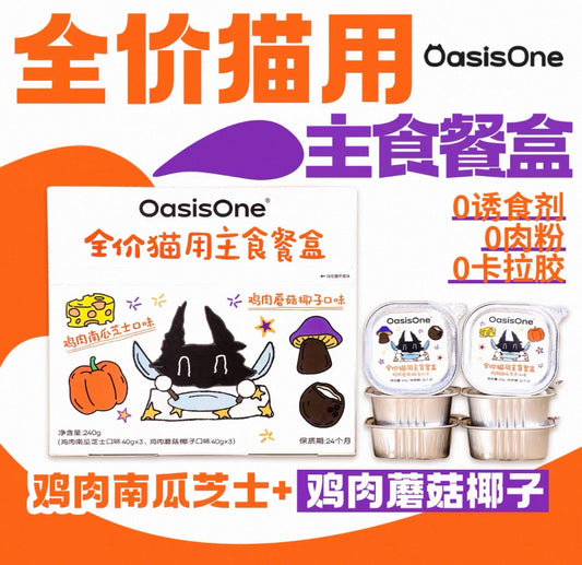 Oasis One Complete Cat Wet Food Box 🐱
