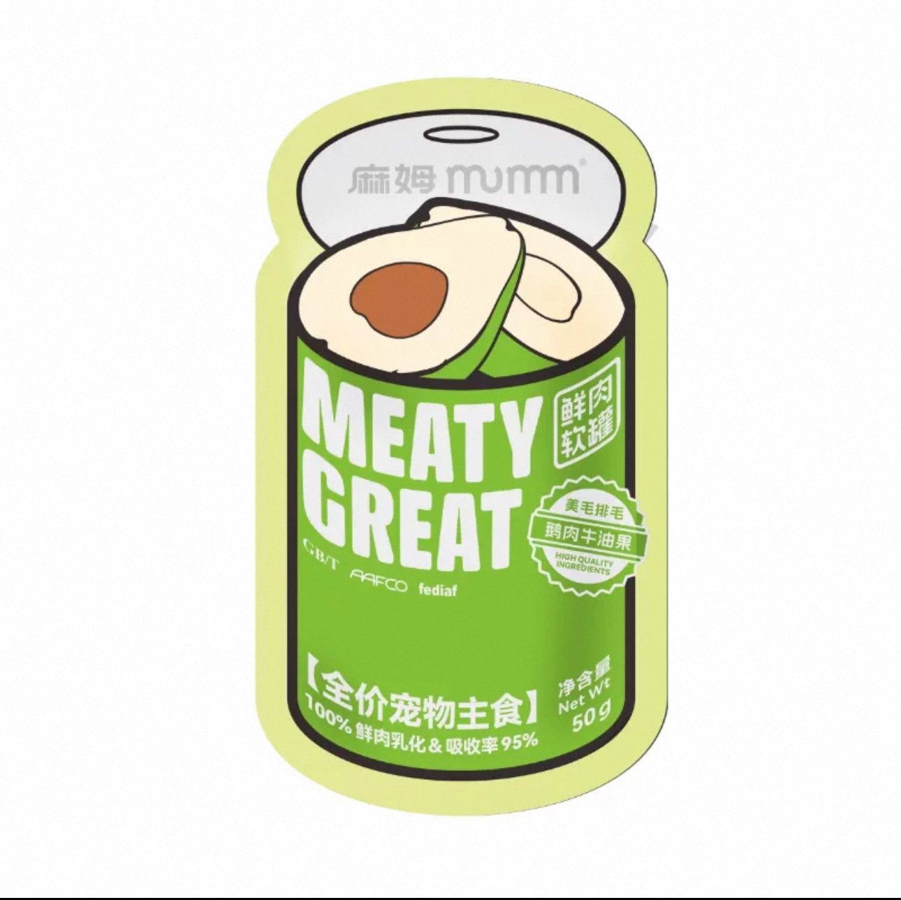 Mumm Fresh Meat Soft Can 6 x 50g Pouch🐶🐱