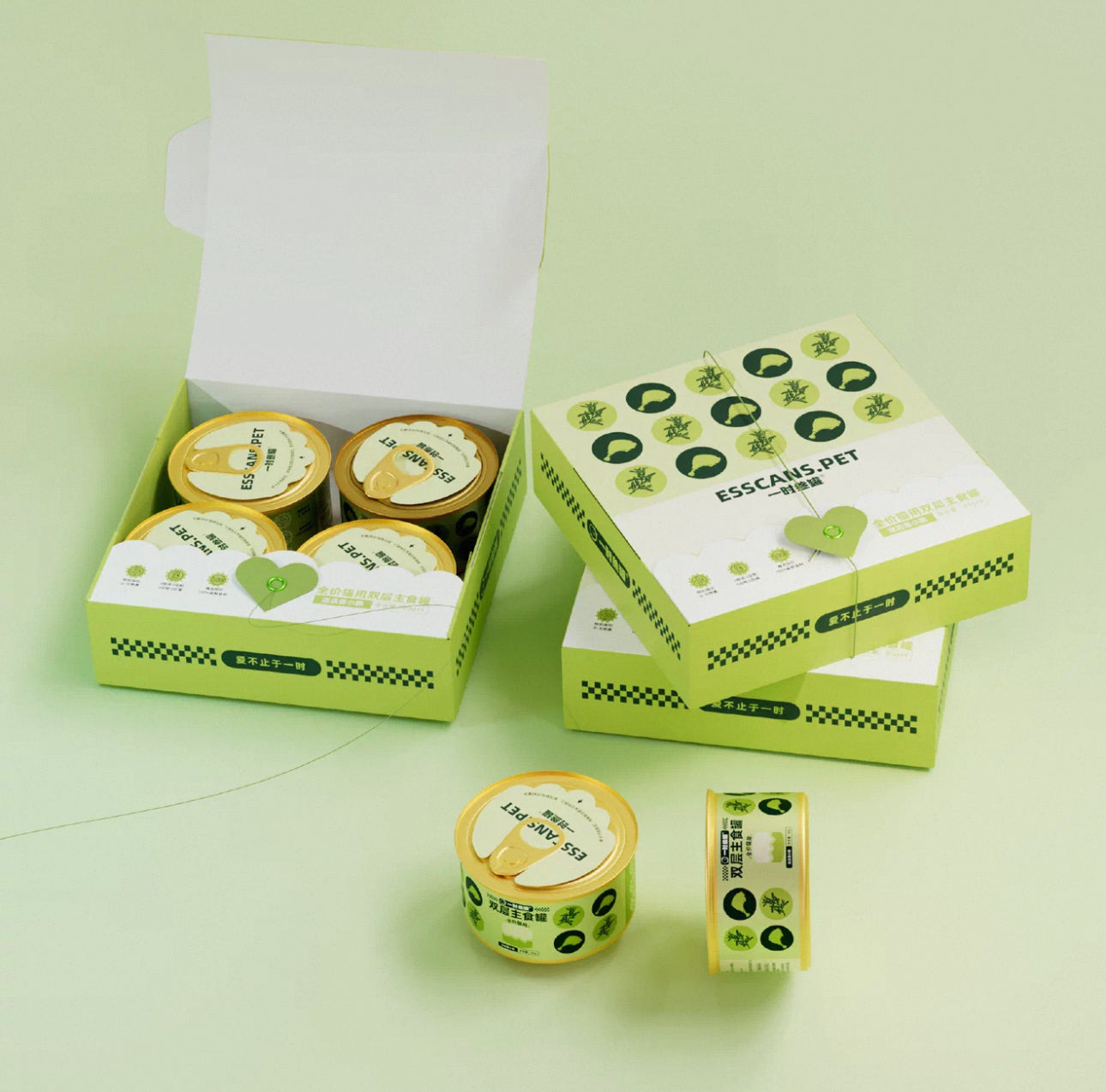 Esscan Double Layer Staple Can 🐱