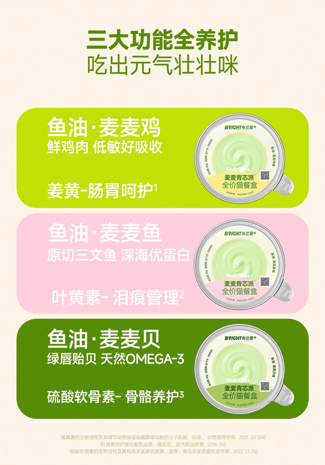 Bright Nutri Box Barley Green Core Pie 🐱