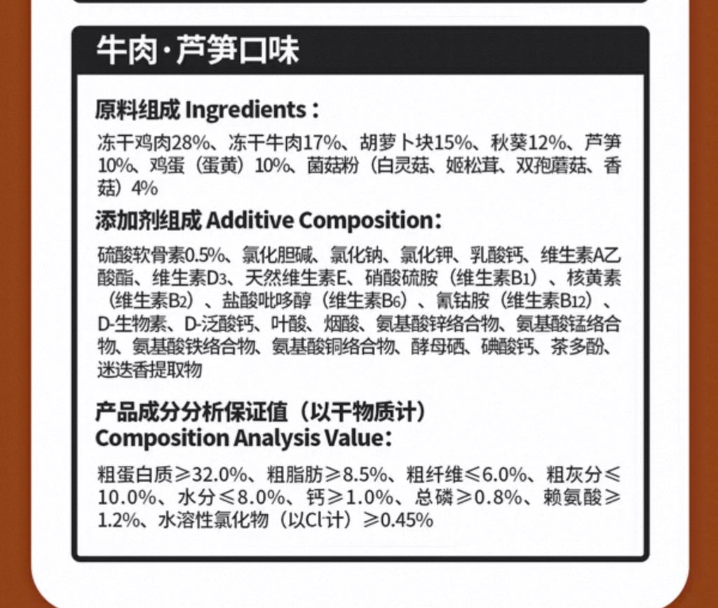 The Cats Travel Freeze Dried Meat Floss 🐶 80g
