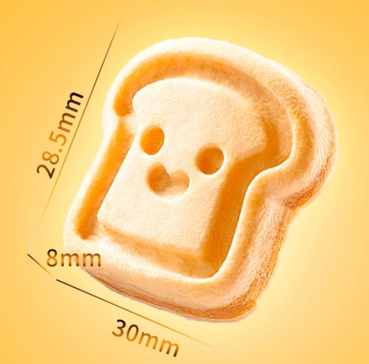 The Cats Travel Double Layer Toast 36g 🐱🐶