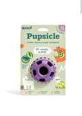 Woof Pupsicle Treat Dispensing Dog Toy Purple