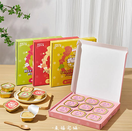 Who’Z Cat Chicken Meal Staple Box🐱