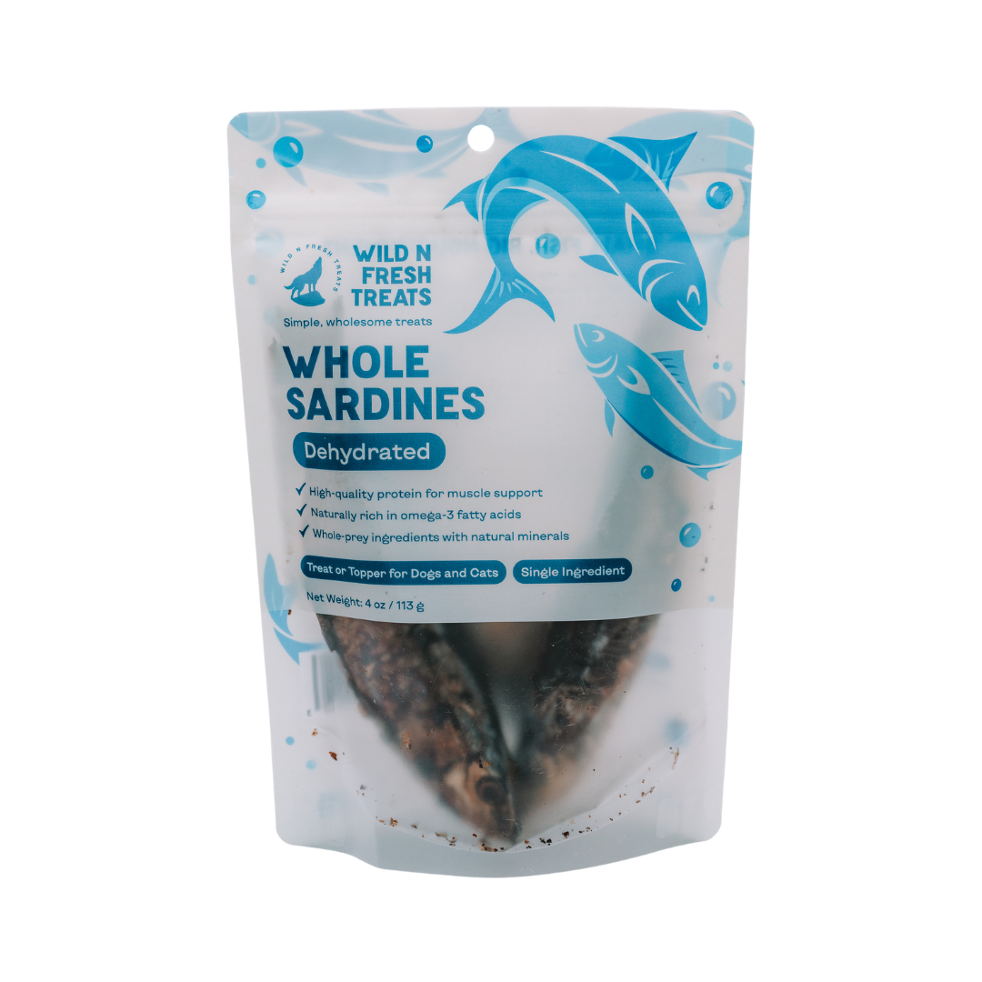 Dehydrated Whole Sardines (Wild Caught)