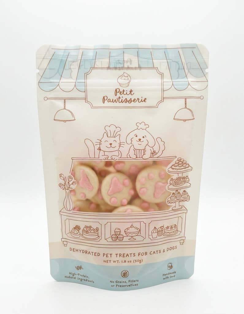 Dehydrated Paw Goat Milk Treats for Cats & Dogs 50g