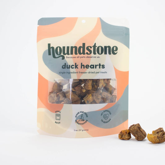 Duck Heart Freeze Dried Pet Treats