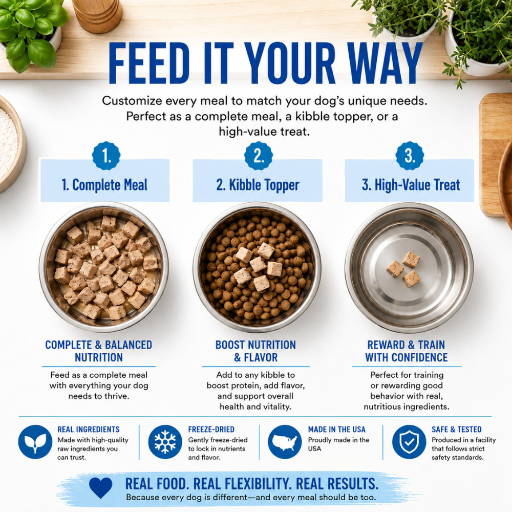 Freeze Dried Pork Recipe for Dogs