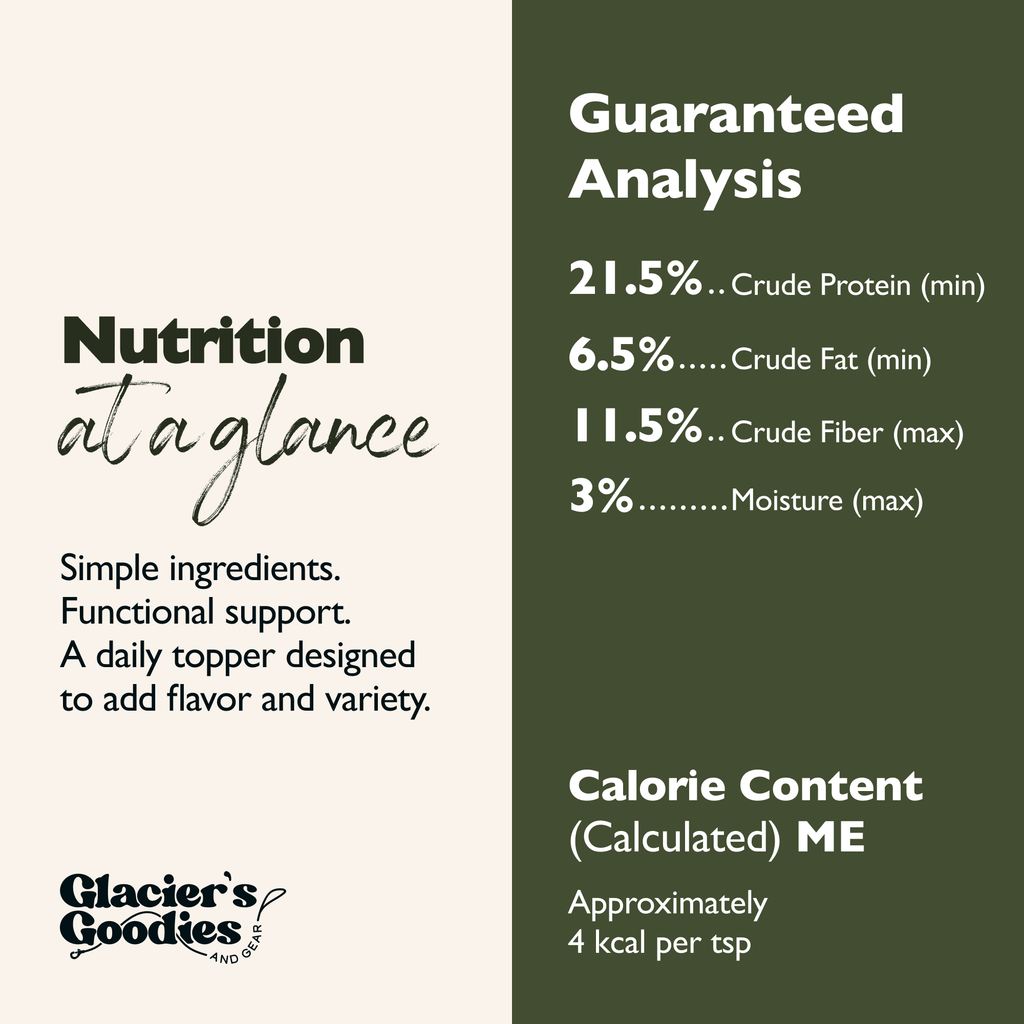 Goat Milk Dog Topper – Parsley & Spinach | Gut-Friendly