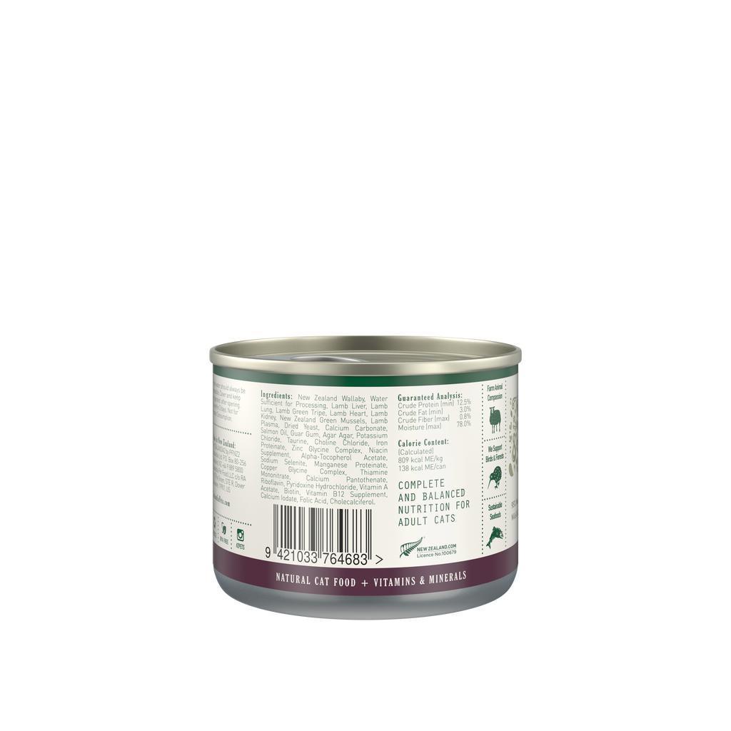 Zealandia Wallaby Pâté Wet Cat Food