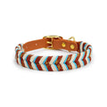 Loofie - Colorful  Waterproof Woven Dog Collar