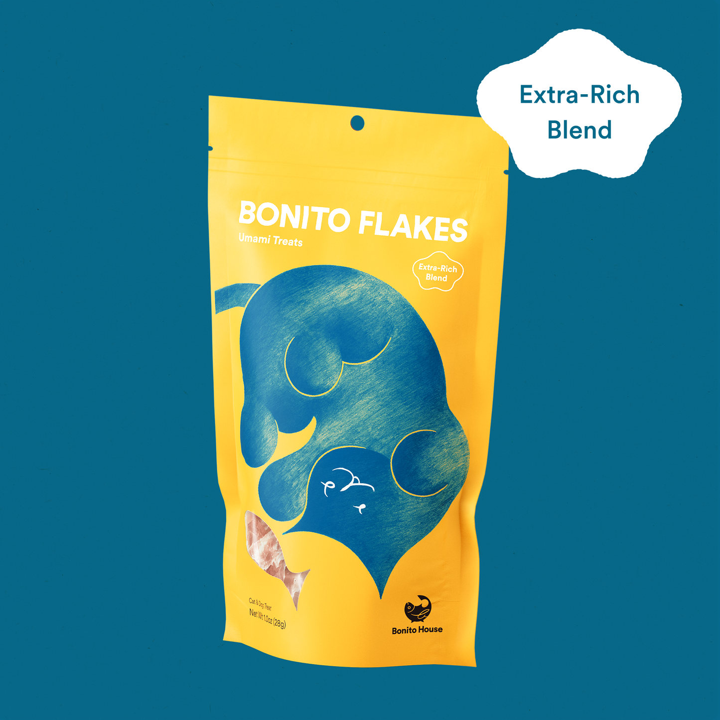 Umami Treats: Bonito Flakes for Cats and Dogs 1oz bag